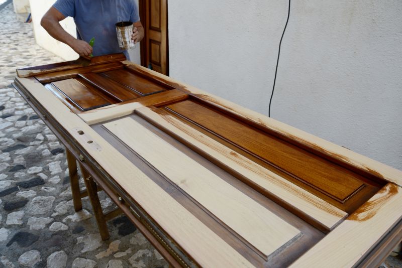 Interior Wood Staining