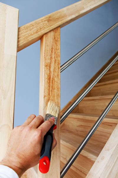 Staircase Wood Treatment